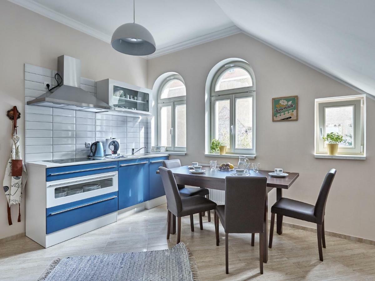 Apartman Villa Eiche Маріанські Лазні Екстер'єр фото